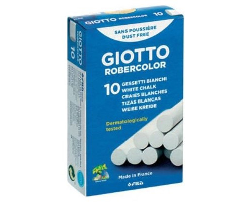 GIOTTO C.10 tizas Robercolor blanco-IR20 GIOTTO C.10 tizas Robercolor blanco
